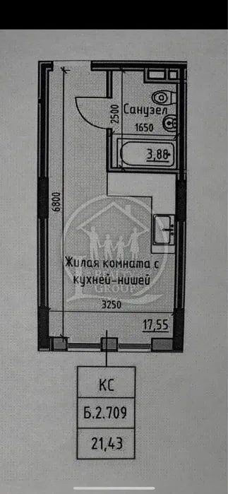Продаж однокімнтатної смарт квартири в ЖК 